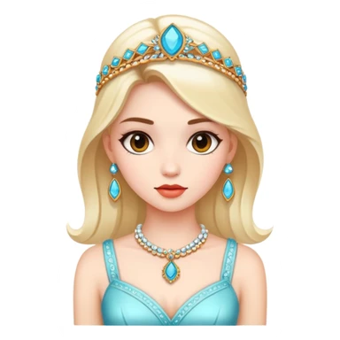 girl with stunning accessories sticker