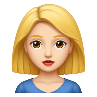 Actress dramatic faint backwards  sticker