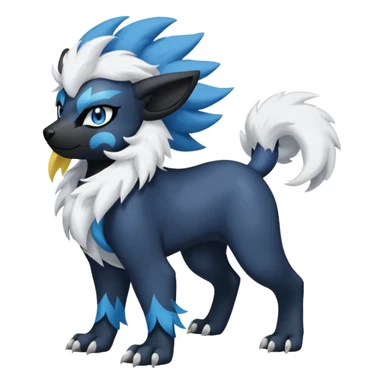 Luxio-Absol-Luxray-fusion (full body) sticker