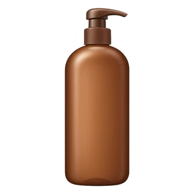 bink and brown shampoo bottle sticker