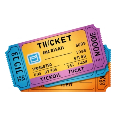 Ticket Check  sticker