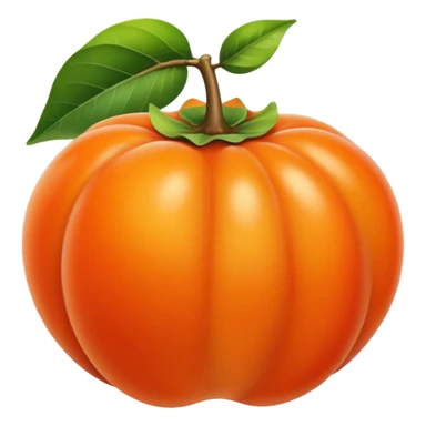 persimmon in the sunshine sticker