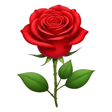 Red rose for Sant Jordi celebration sticker