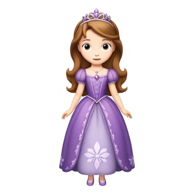 sofia the first full body sticker