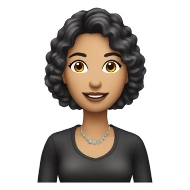 personal shopper latin american woman sticker