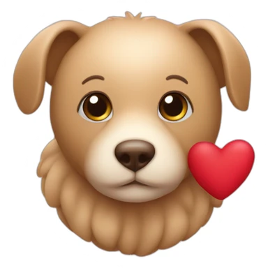 Doudou avec des coeurs sticker