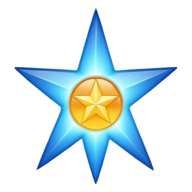 Blue Star  sticker