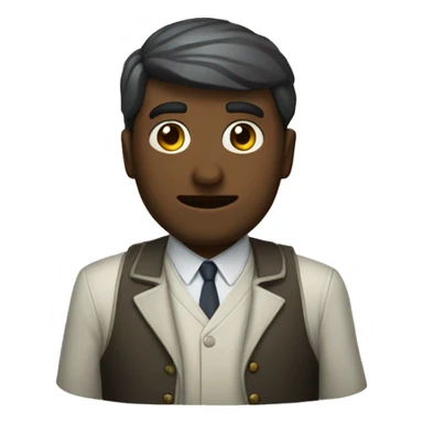 Persona con disfraz de ladrón  sticker