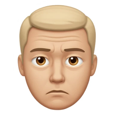 🥺😔 pero 3 D masculino  sticker