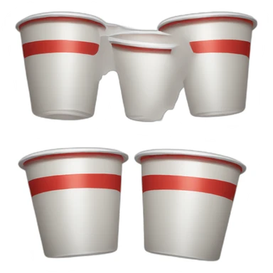 beer pong cups sticker