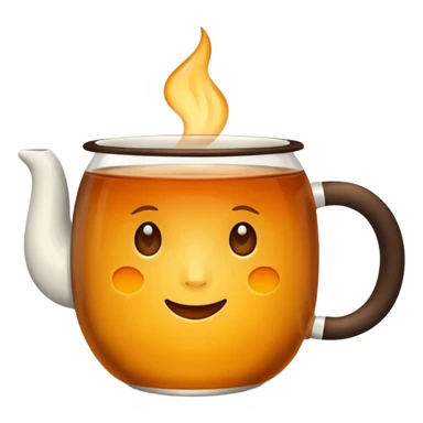 tea in a mug sticker