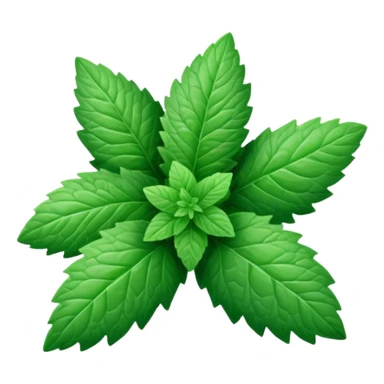 Peppermint (Mentha \(\times \) piperita)  sticker