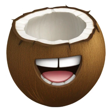 Noix de coco sticker