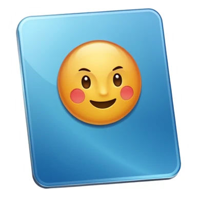 generic trading card, slightly tilted, with a shiny effect, no text sticker