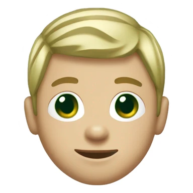 Minnesota wild hockey player boy with green jersey with short blonde hair  sticker