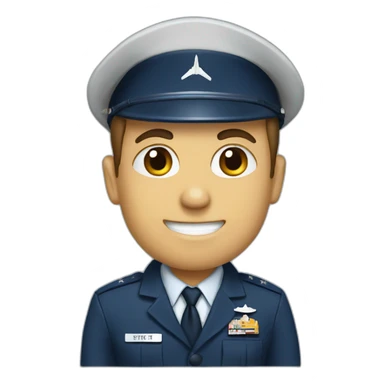 Airforce officer sticker