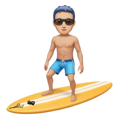 mark zuckerberg on a surfboard sticker