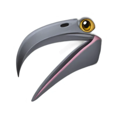 shoebill stork sticker