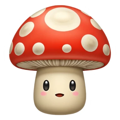 mushroom fired sticker