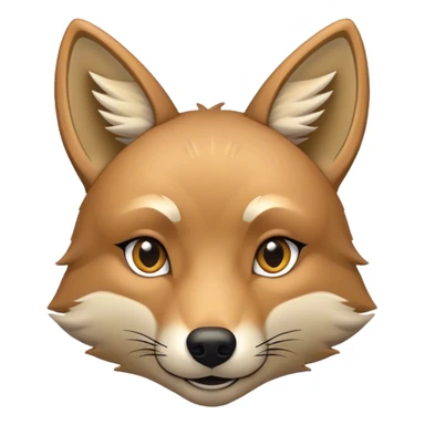 Starry-eyed Coyote  sticker