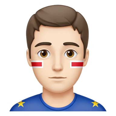 european union enthusiast man sticker