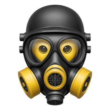gas mask sticker