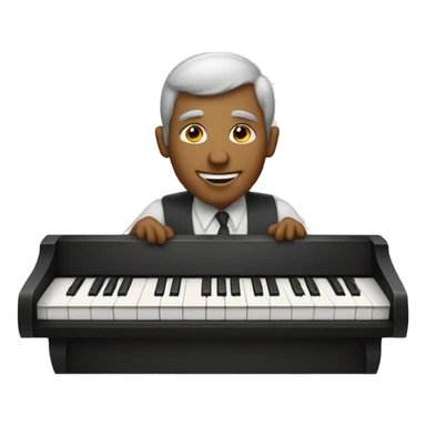 man playing the rhodes sticker