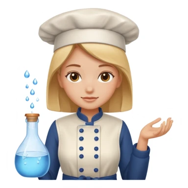 girl cooking water sticker