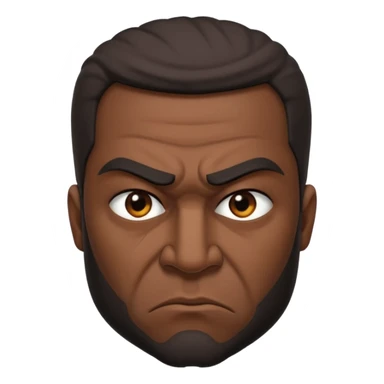 angry Iraqi, in profile sticker