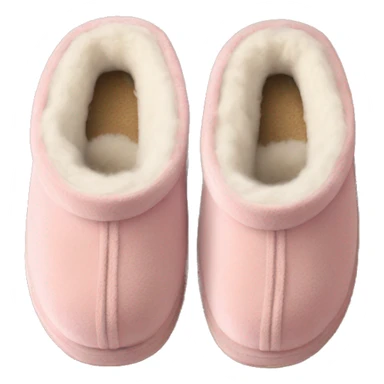 UGG slippers light pink sticker
