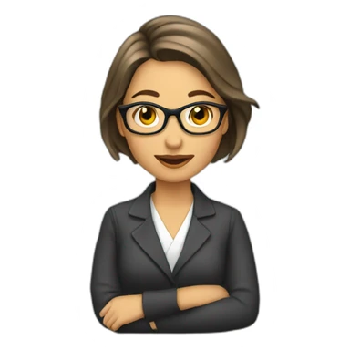 Periodista mujer sticker