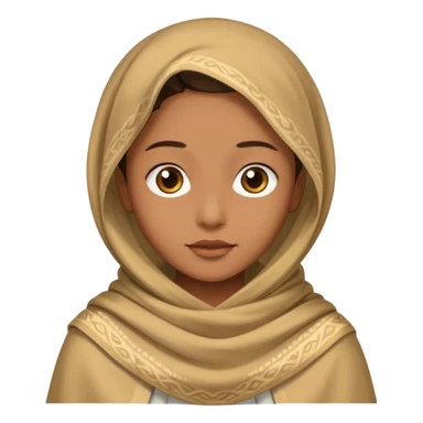 zimbabwe, light brow., 
shawl, kort sticker