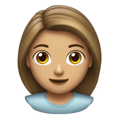 Mi cara riendose con 1 solo diente sticker