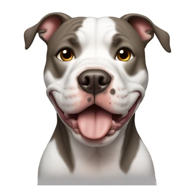 pitbull dog sticker