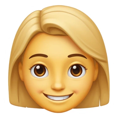 Smiling face with a smirk sticker