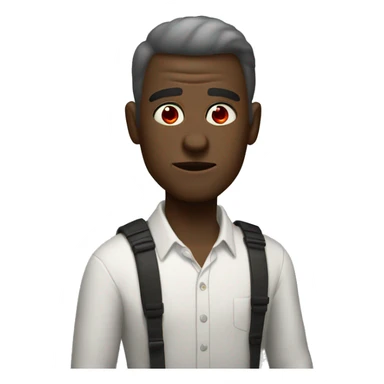 super homelnader from "the boys" series with red eyes  sticker