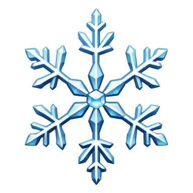 Snowflakes in winter morning sticker