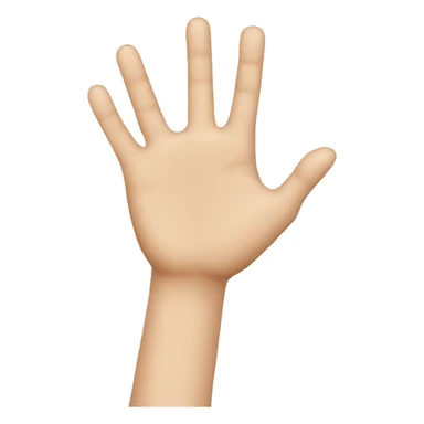 hand assisting sticker