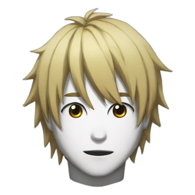 L in the anime death note sticker