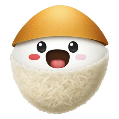 Onigiri locked up sticker