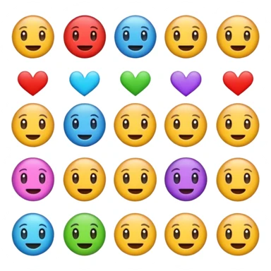 Una emojis con audios puestos solo uno sticker