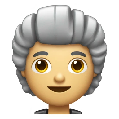 My holding a set of barber clippers sticker