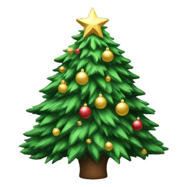 Aesthetic cost Christmas tree sticker