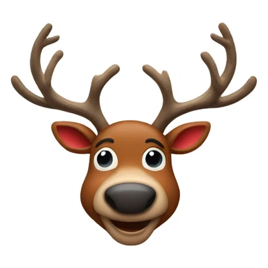 rudolf the red nose reindeer sticker