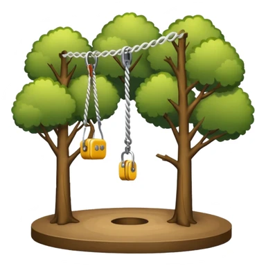 zip line emoji sticker