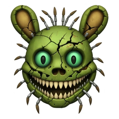 Spring trap fnaf 3 more like the actual one sticker