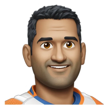 Ms.dhoni sticker