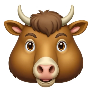 Un chameau avec un gros nez sticker