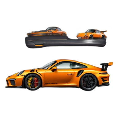 Porsche 911 992 gt3rs sticker