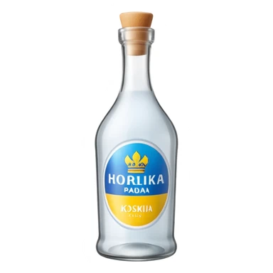 Ukrainian horilka "Козацька Рада" sticker